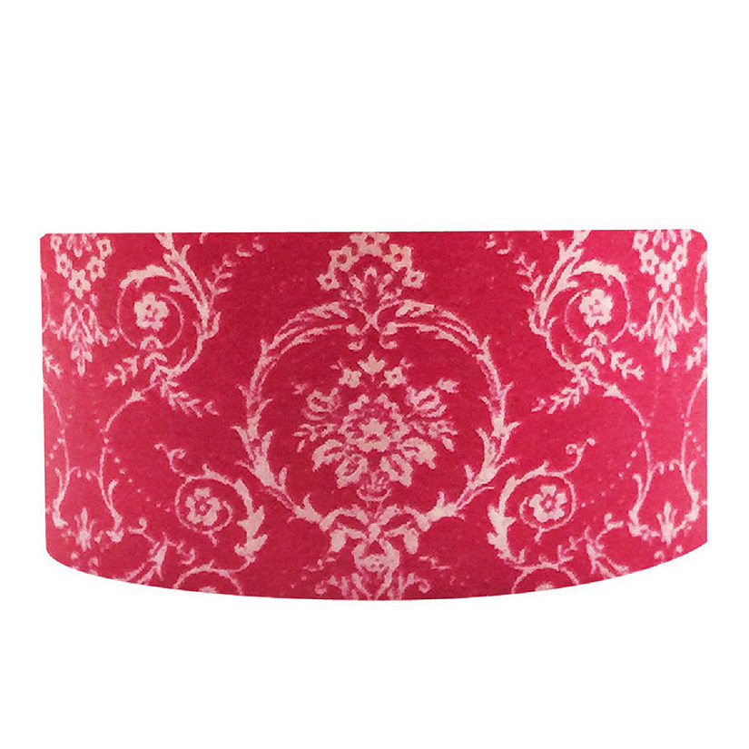 Wrapables Damask Washi Masking Tape, Royal Red Image