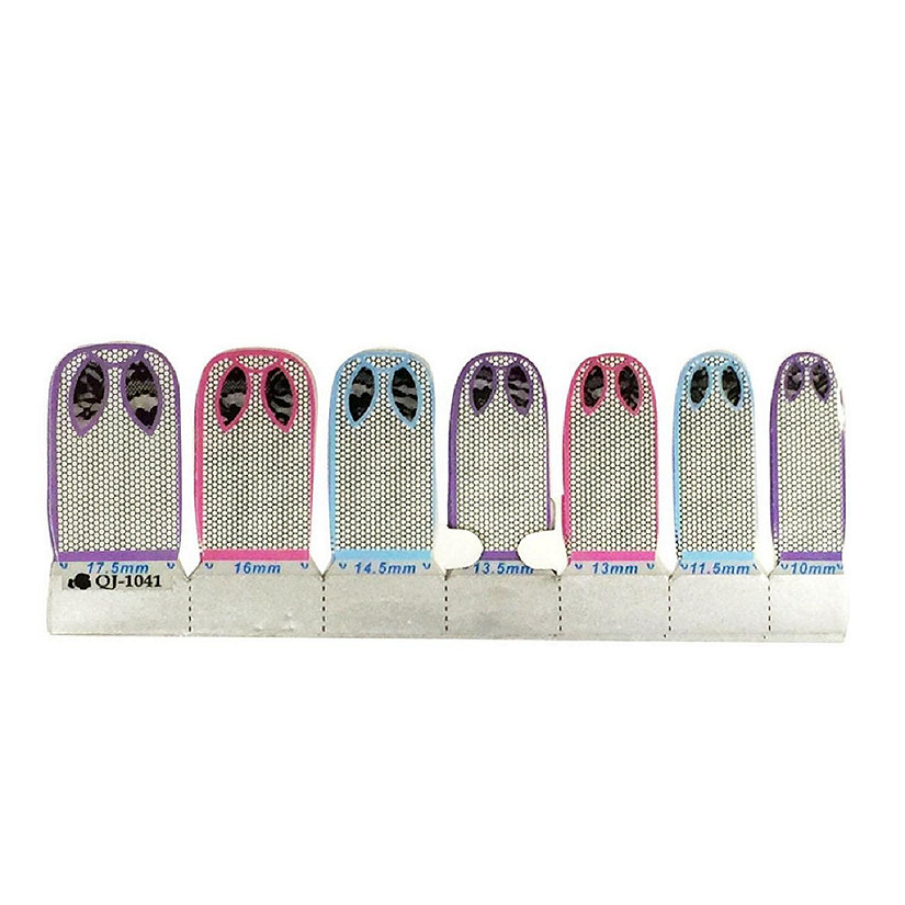 Wrapables Decorative Nail Wraps Nail Stickers Nail Decal, Lace Stockings Image