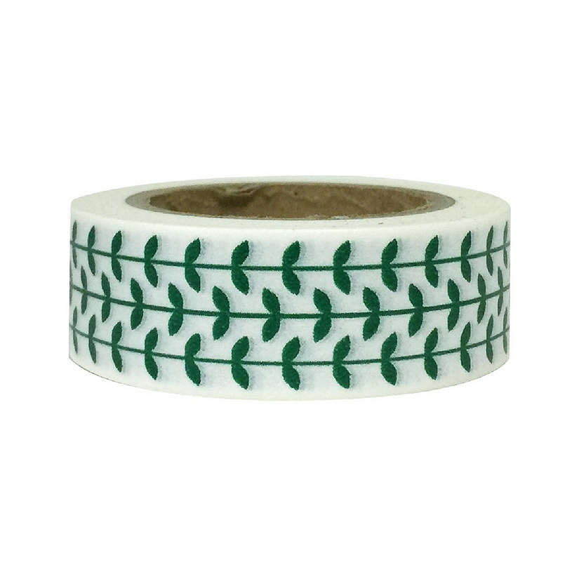 Wrapables Decorative Washi Masking Tape, Beanstalk Image