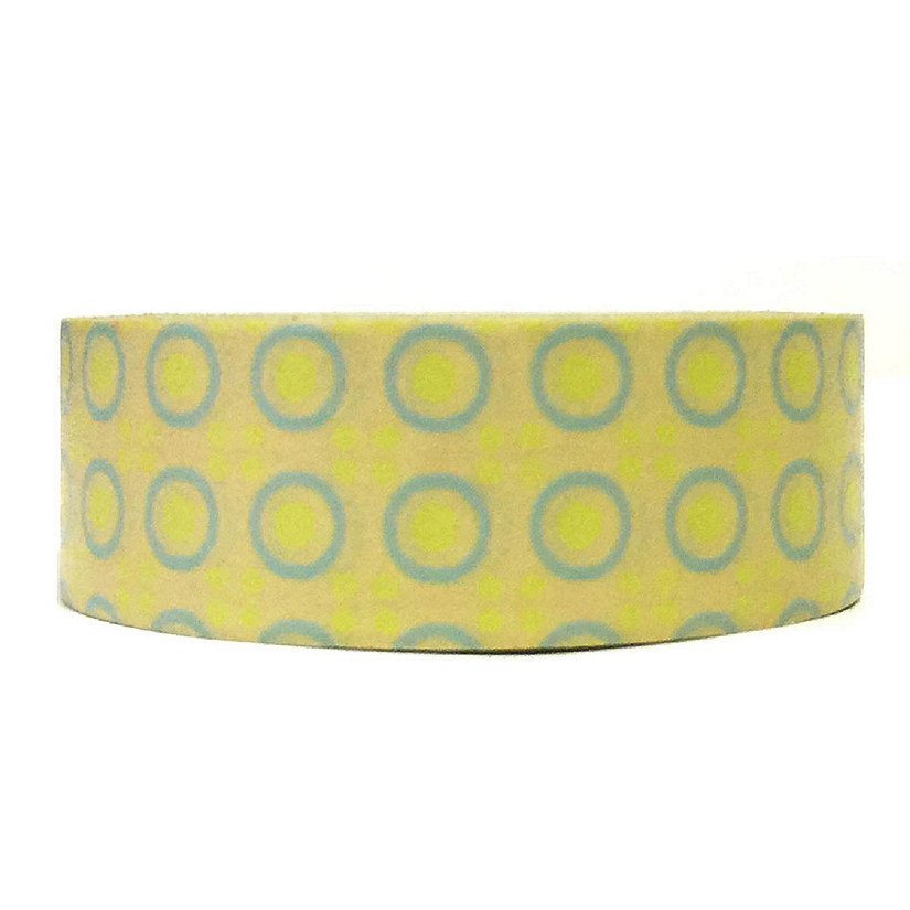 Wrapables Decorative Washi Masking Tape, Big Olives Image