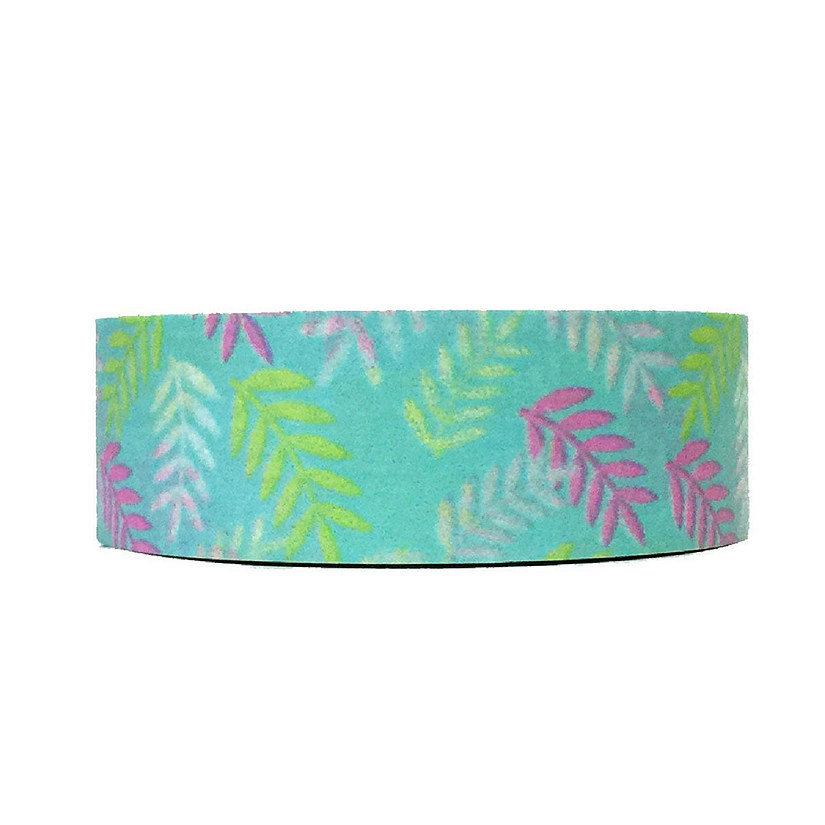 Wrapables Decorative Washi Masking Tape, Foliage Image
