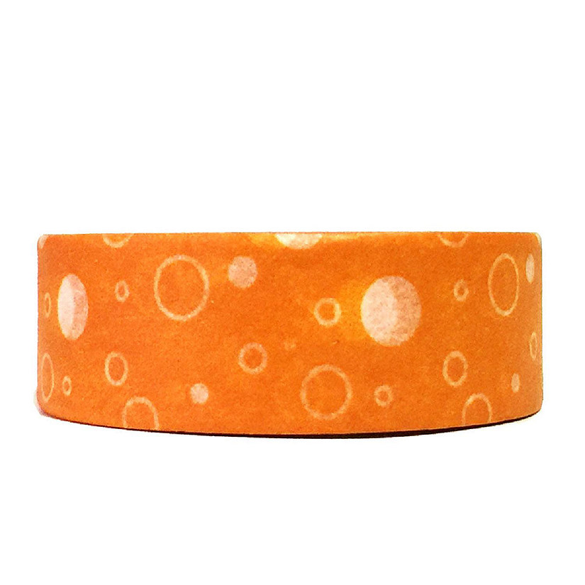 Wrapables Decorative Washi Masking Tape, Orange Soda Image