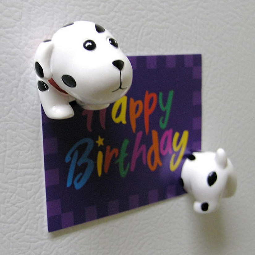 Wrapables Dog Shape Magnet Clip, Dalmatian Image