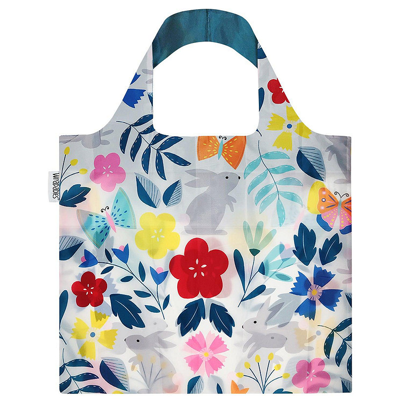 Wrapables Foldable Reusable Shopping Bags, Rabbits Image