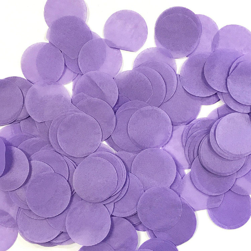 Wrapables Grape 1" Round Tissue Paper Confetti Image