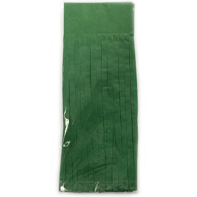 Wrapables Kelly Green 14 Inch Tissue Paper Tassels Party Decorations Image