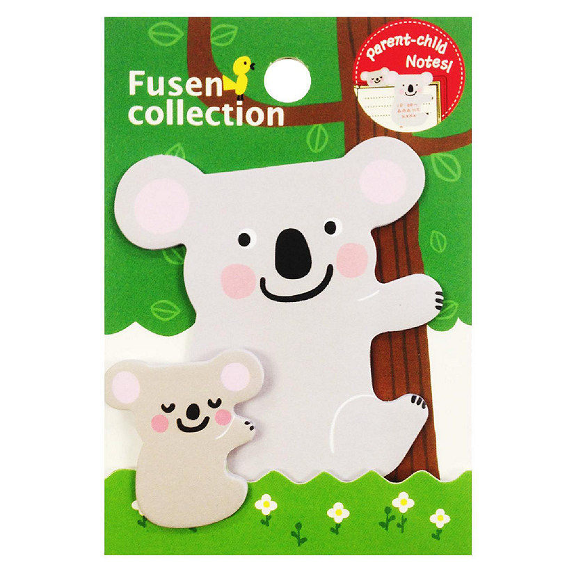 Wrapables Koala Parent and Child Bookmark Memo Sticky Notes Image