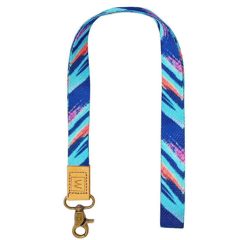 Wrapables Lanyard Keychain and ID Badge Holder, Abstract 1 Image