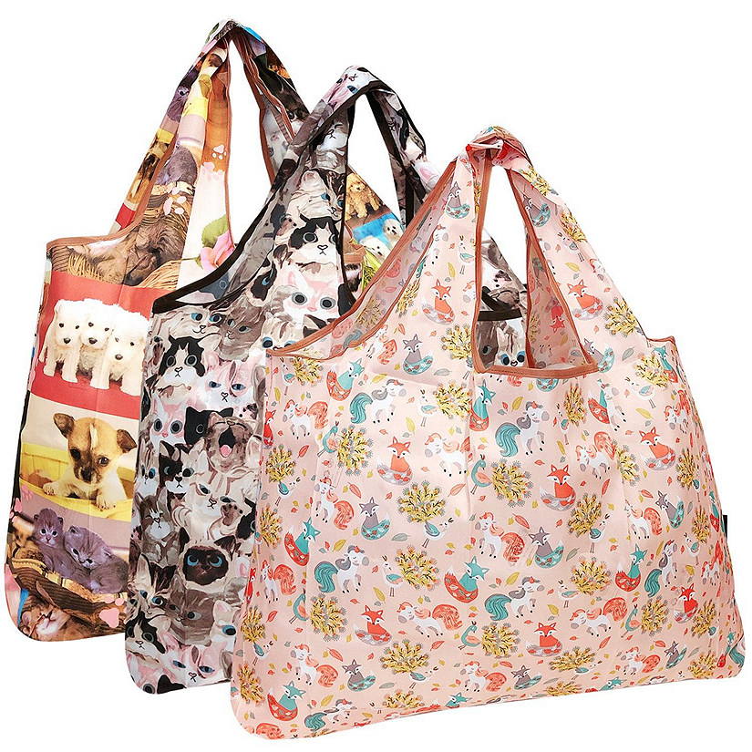 https://s7.orientaltrading.com/is/image/OrientalTrading/PDP_VIEWER_IMAGE/wrapables-large-foldable-tote-nylon-reusable-grocery-bags-3-pack-cuddly-critters~14451523$NOWA$