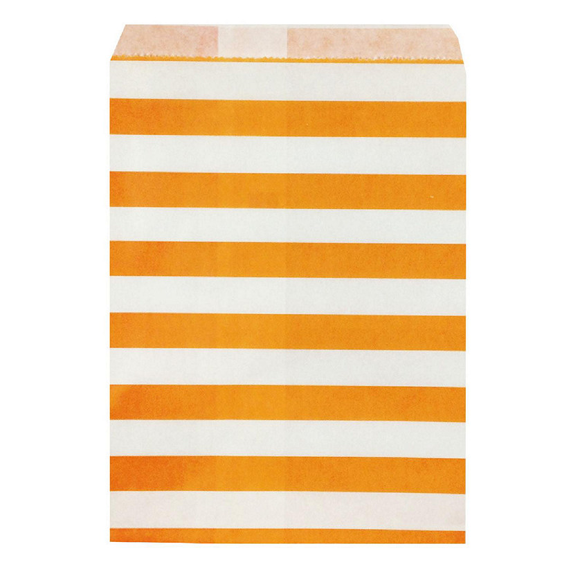 Wrapables Orange Horizontal Favor Bags (Set of 25) Image