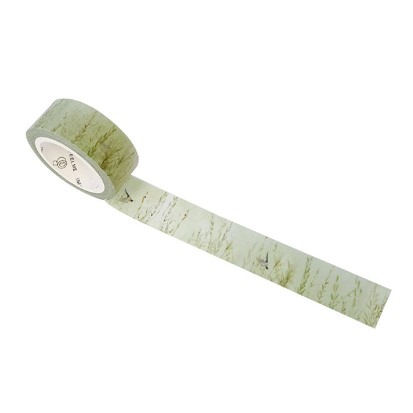 Wrapables&#174; Scenic Nature Washi Masking Tape, Birds in Willow Vines Image