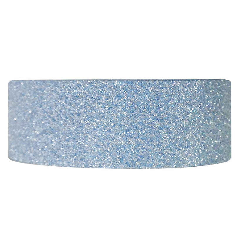 Wrapables Shimmer Washi Masking Tape, Silver Image