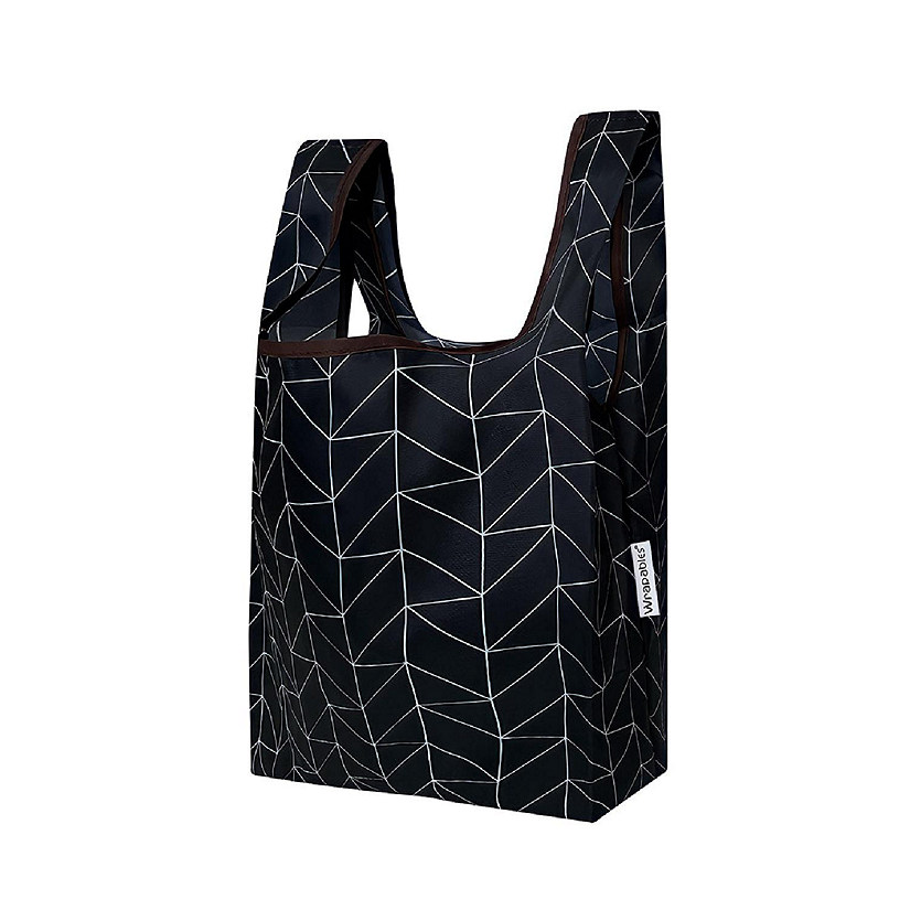 Wrapables Small JoliBag Nylon Reusable Grocery Bag, Rhombus Image