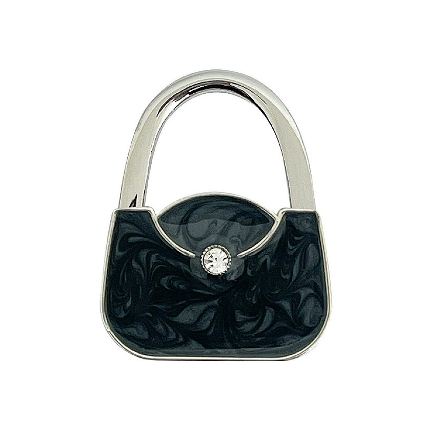 Wrapables Stylish Purse Hook Hanger, Foldable Handbag Table Hanger