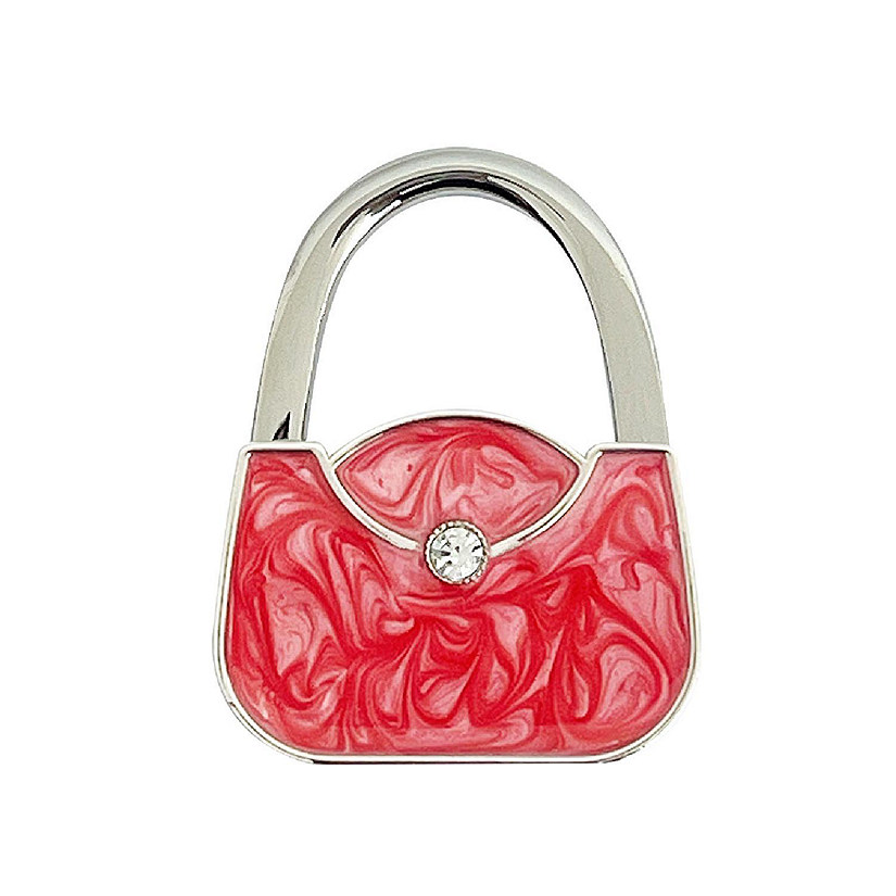 Wrapables Stylish Purse Hook Hanger, Foldable Handbag Table Hanger