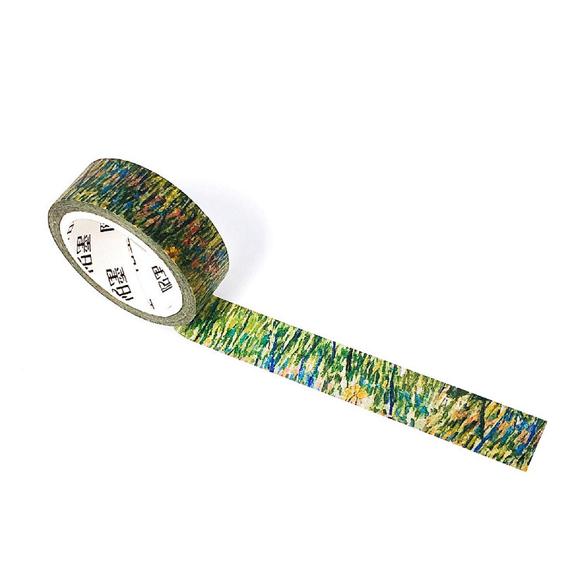 Wrapables&#174; Van Gogh Inspired Washi Masking Tape, Farmhouses in Wheat Field Near Arles Image