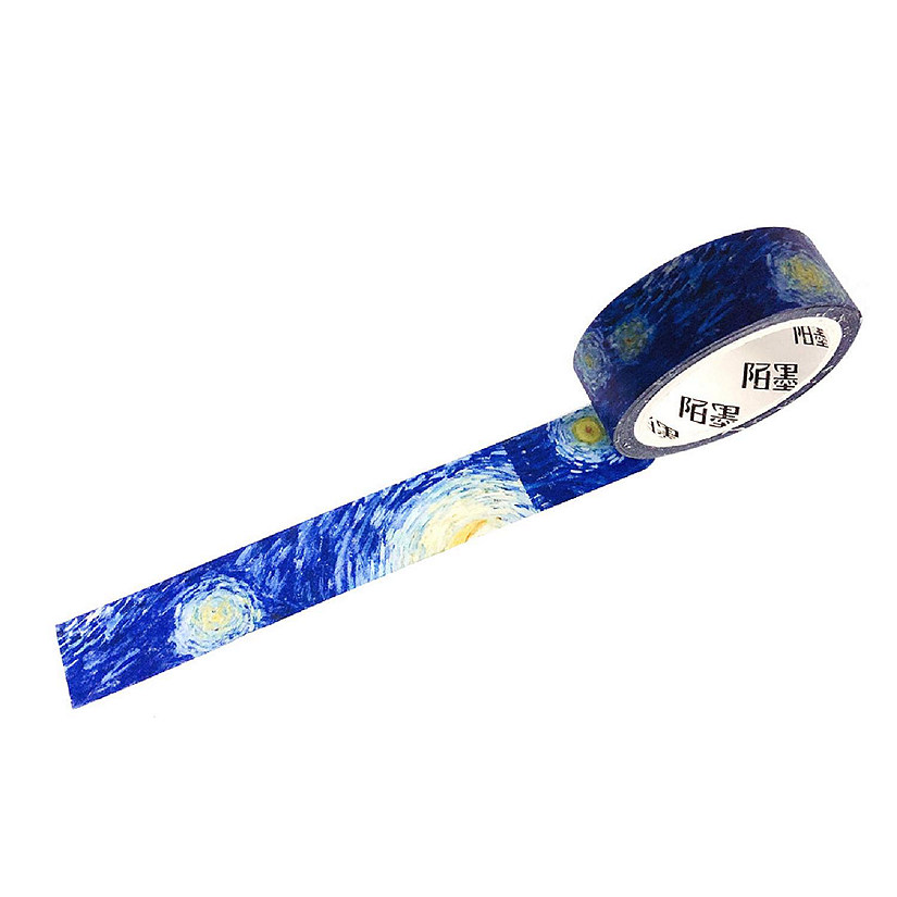 Wrapables&#174; Van Gogh Inspired Washi Masking Tape, Starry Night Image
