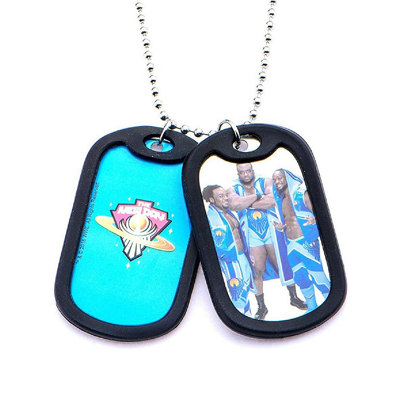 WWE The New Day Stainless Steel 24" Double Dog Tags Image