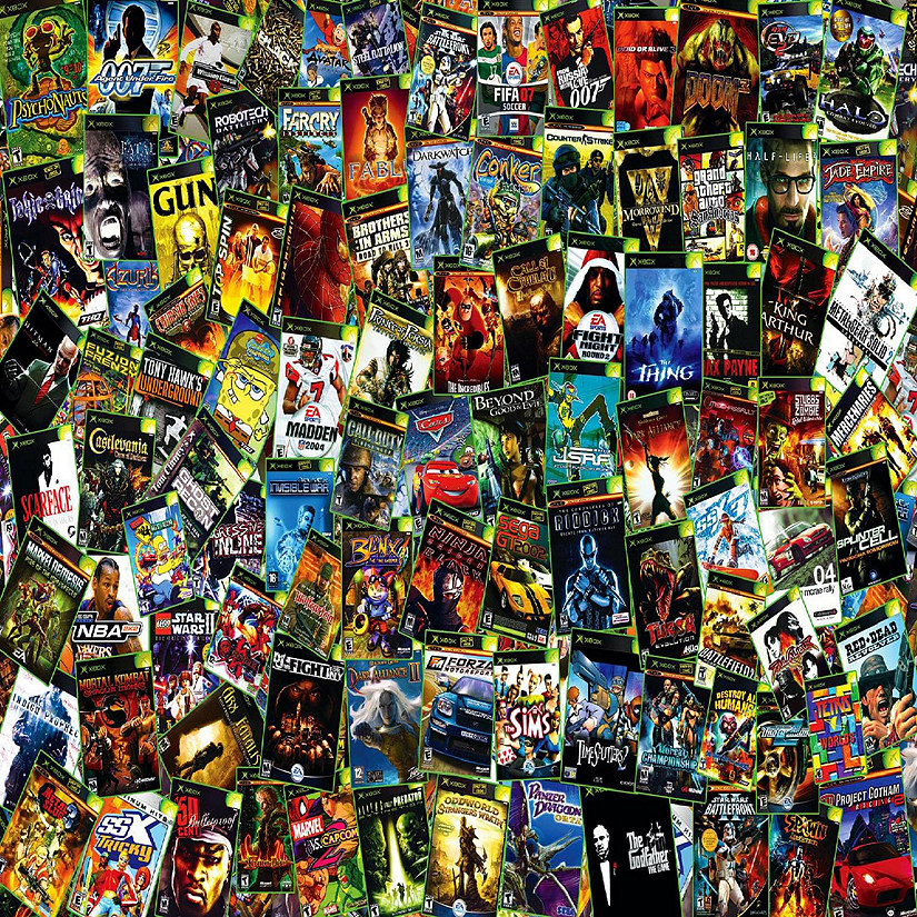 X-Treme Games Collage 1000-Piece Jigsaw Puzzle Image