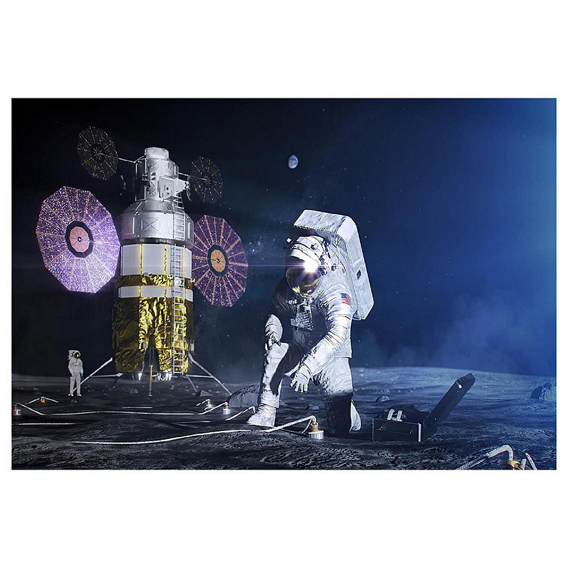 xEMU Space Suit Moon Puzzle  1000 Piece Jigsaw Puzzle Image
