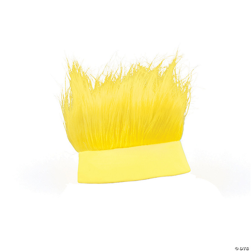 Yellow Crazy Hair Headband Image