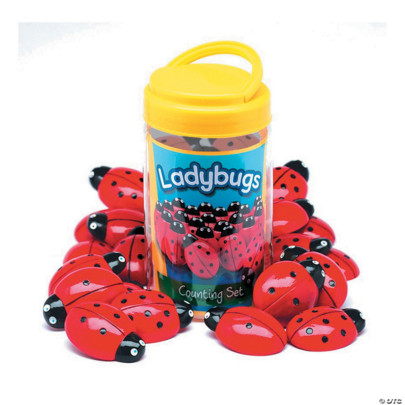 Yellow Door Ladybugs Counting Set, Pack of 22 Oriental Trading