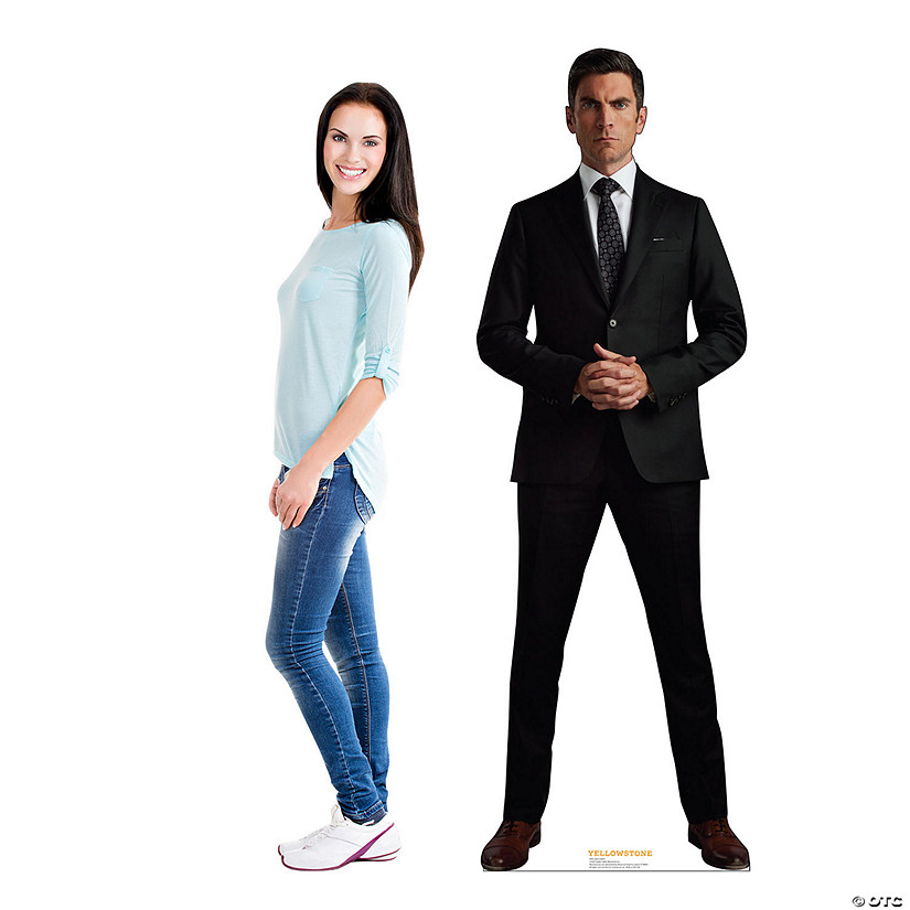 Yellowstone Jamie Dutton Life-Size Cardboard Cutout Stand-Up | Oriental ...