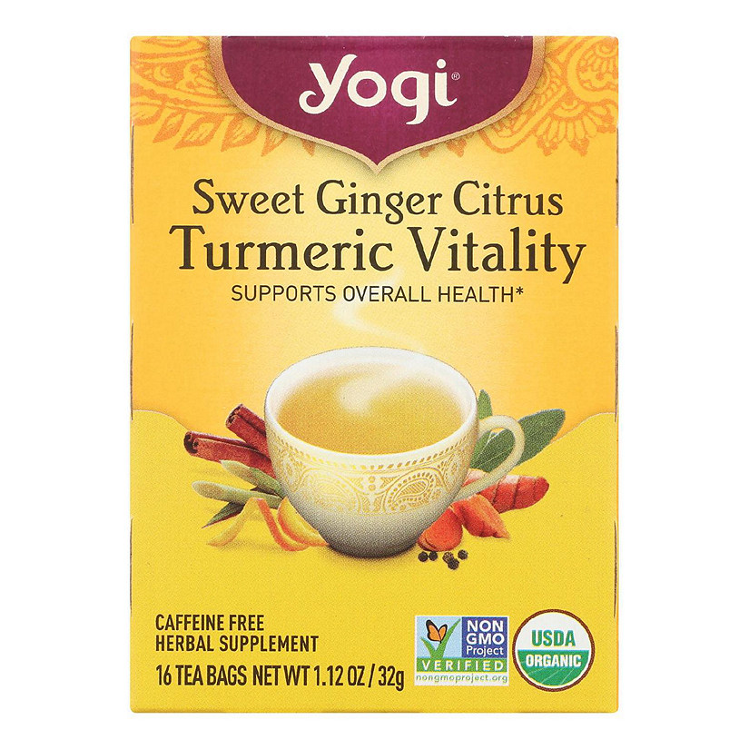 Yogi - Tea Gng Cit Tmrc Vitamin - Case of 6-16 BAG Image