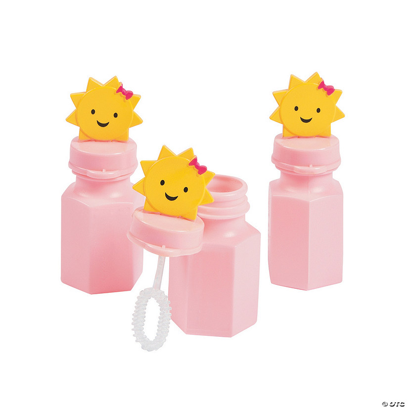 You Are My Sunshine Bubble Bottles - 12 Pc. Image