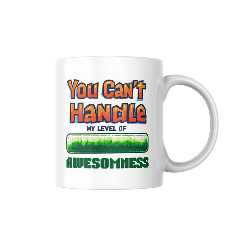 You Can_t Handle My Level of Awesomeness Mug by Dancing Littles Jungle Image