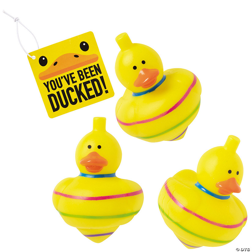 You&#8217;ve Been Ducked Spin Top Ducks Kit for 12 Image
