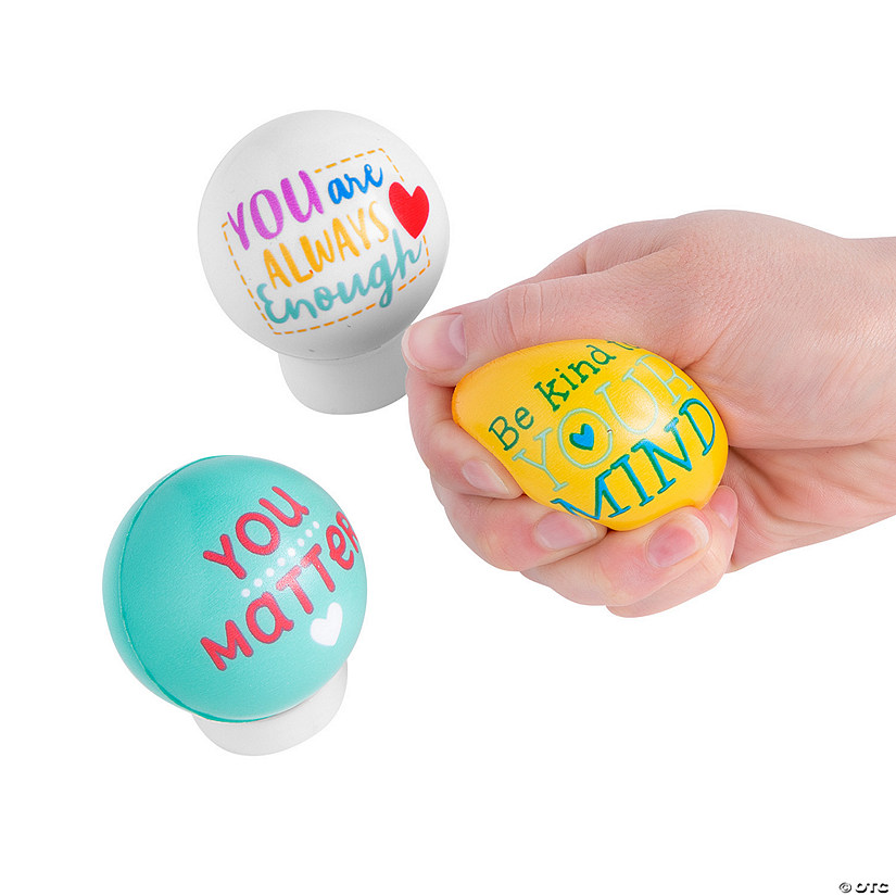 Your Mental Health Matters Stress Balls - 12 Pc. Image