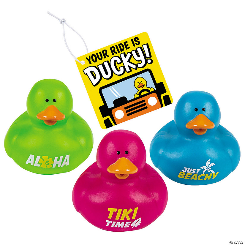 Your Ride is Ducky Luau Kit for 12 Image