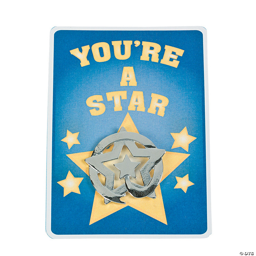 You're a Star Recognition Pins - 12 Pc. Image