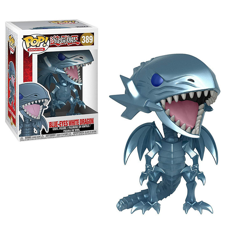 Yu-Gi-Oh! Funko POP Vinyl Figure - Blue-Eyes White Dragon Image