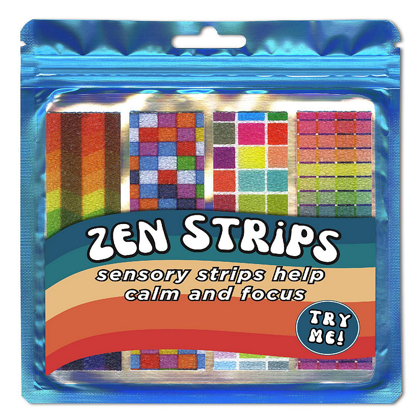 Zen Strips Sensory Strips 4/Pkg-Sand Brights Image