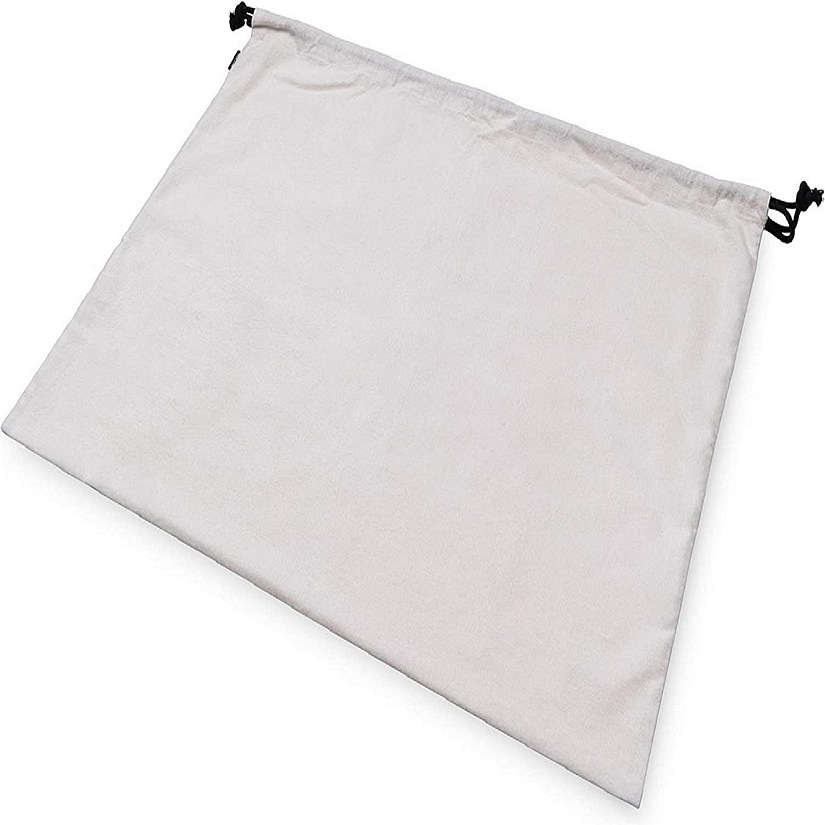 Zenpac- Clear Plastic Blanket Storage Bags with Zipper and Handles, 3 Pack 21.6x10x15.7