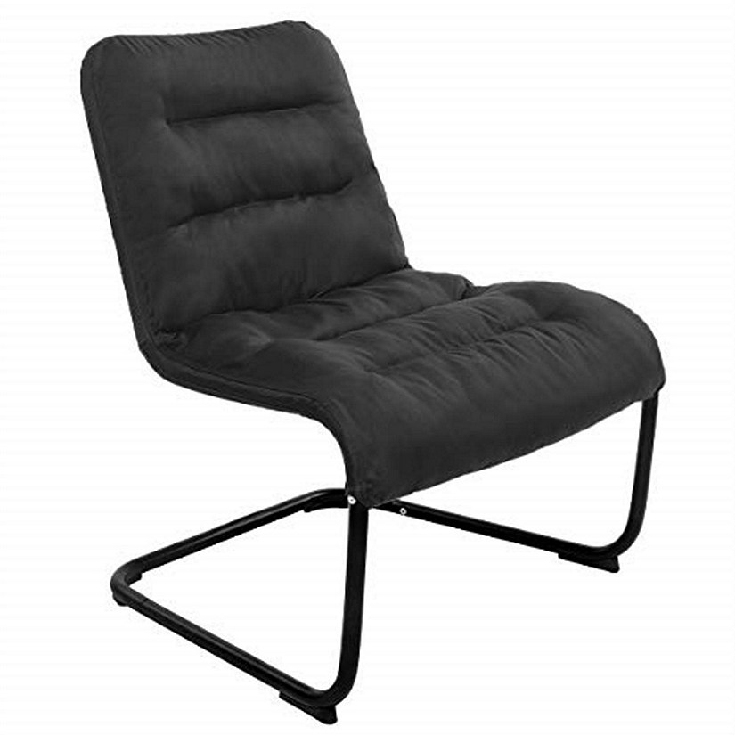 Zenree Bedroom Chairs for Living Room, Guests Teens Room College Dorm, Black Image