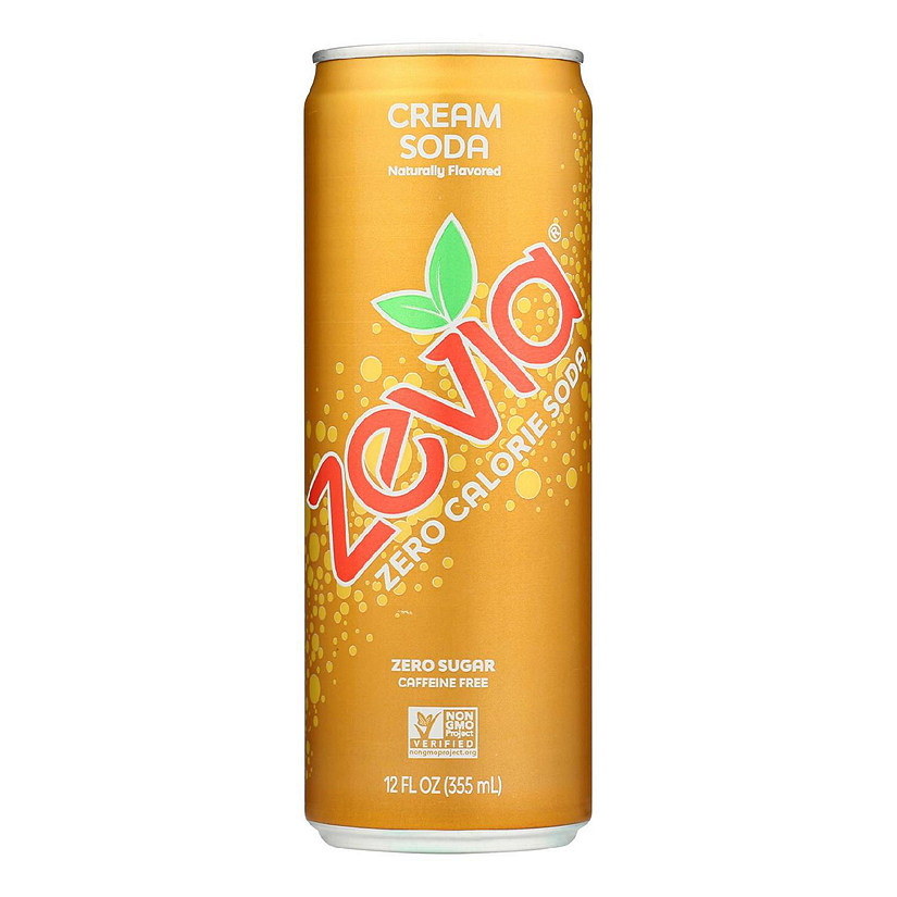 Zevia - Soda Cream Soda - Case of 12-12 FZ Image