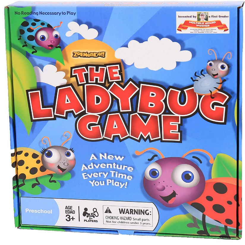 Zobmondo Ladybug BoardGame for Ages 3+ Image