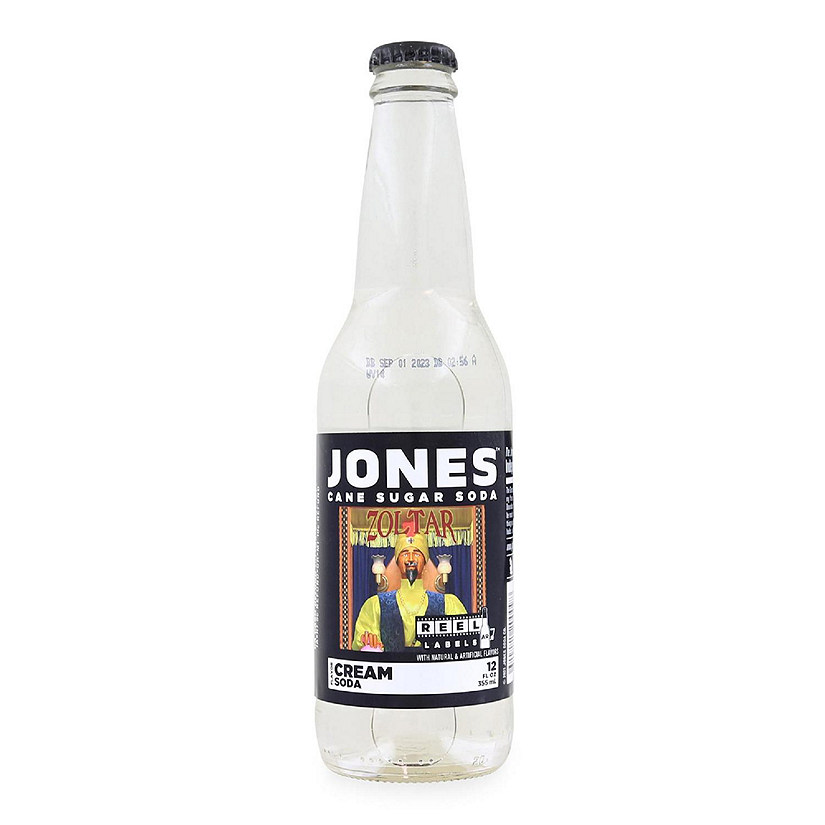 Zoltar AR Reel Label 12oz Jones Soda  Cream Soda Image