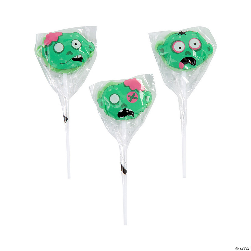 Zombie Character Lollipops - 12 Pc. Image