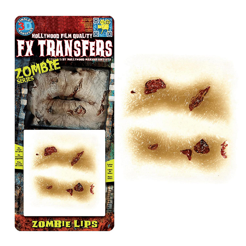 Zombie Lips Fx Transfer Costume Accessory Image
