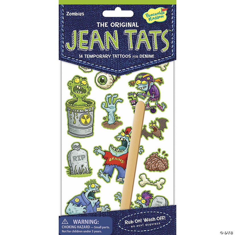 Zombies Jean Tats Pack Image