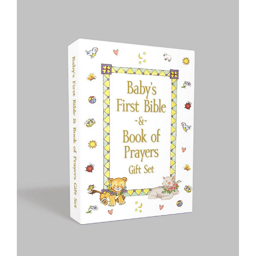 ZonderKidz 151021 Babys First Bible & Book of Prayers Book Gift Set by Melody Carlson Image