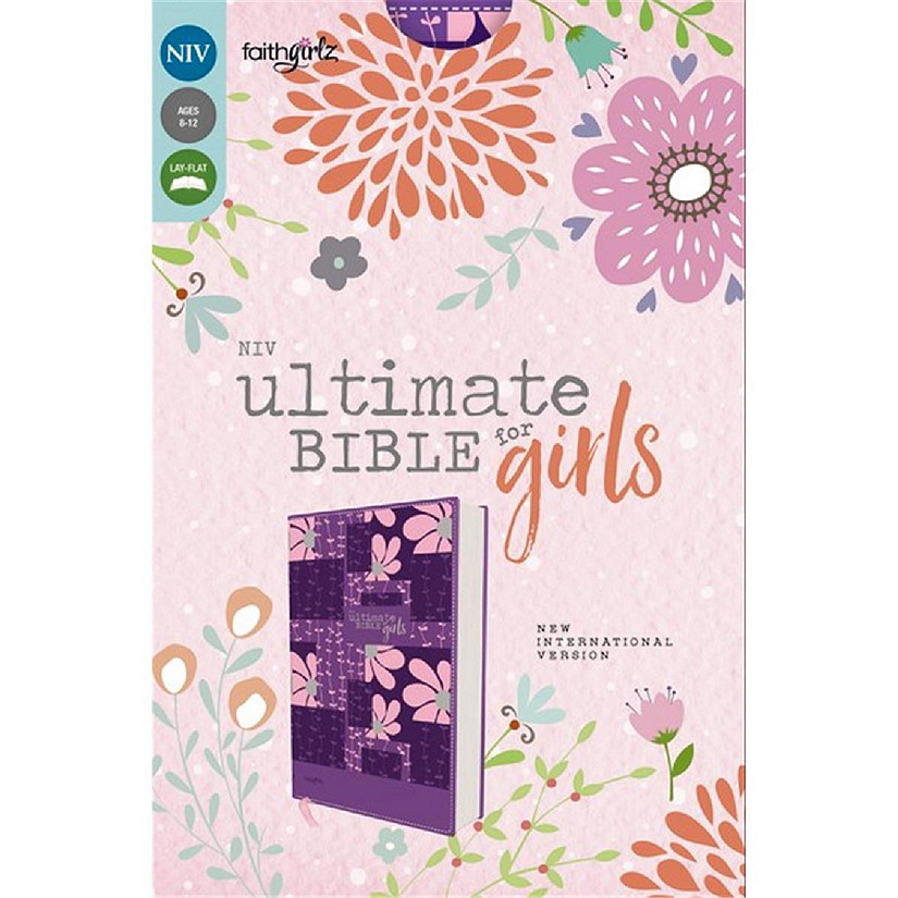 ZonderKidz 231228 NIV Ultimate for Girls Faithgirlz Edition Bible - Purple Image