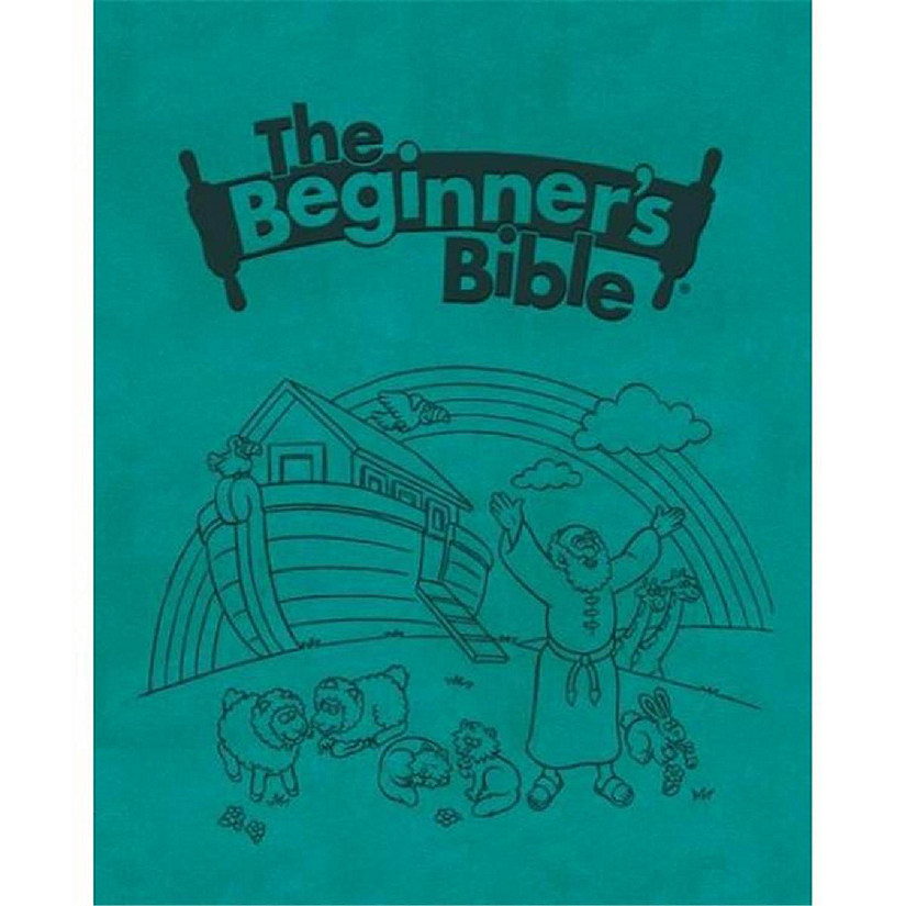 ZonderKidz 233308 The Beginners Leathersoft Bible - Teal Image