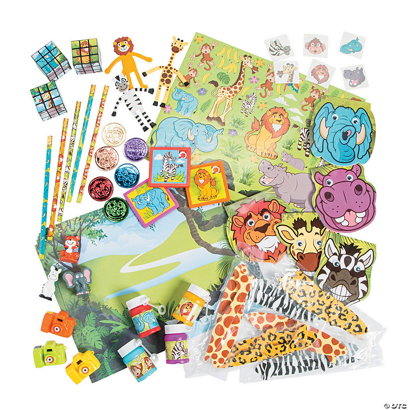 Zoo Animal Assortment Oriental Trading