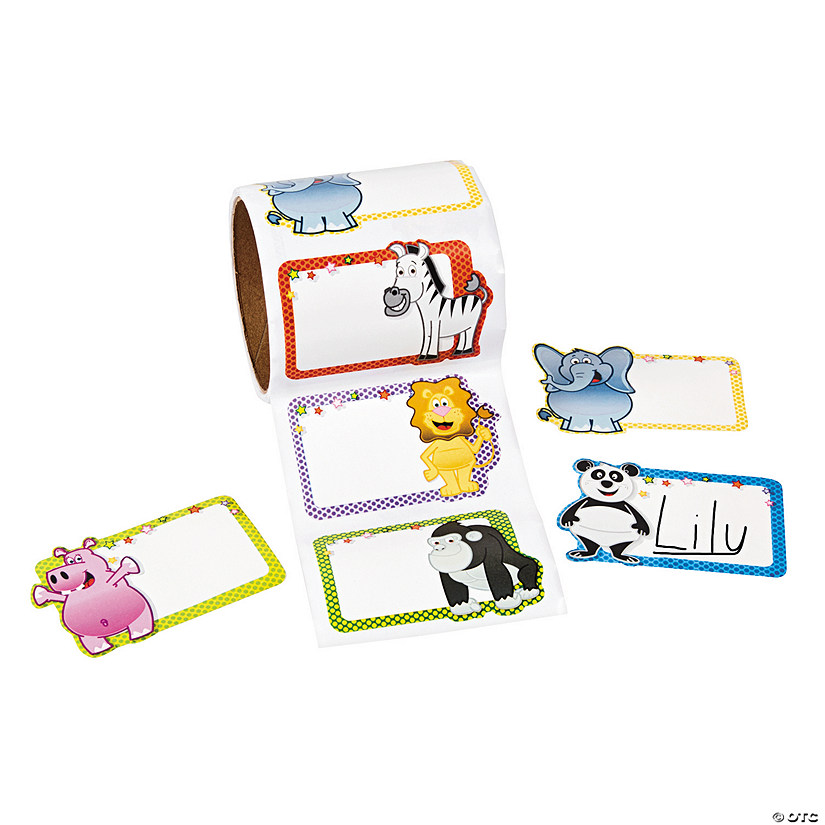 Zoo Animal Name Tags/Labels - Discontinued