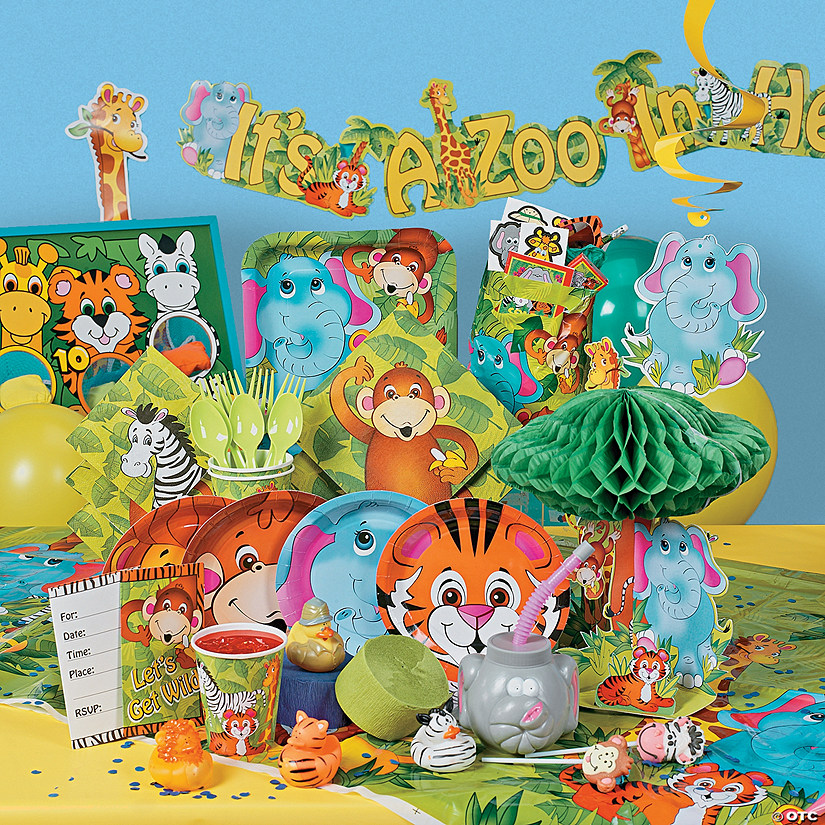 Zoo Animal Ultimate Party Pack - Discontinued